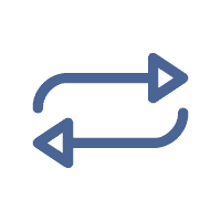 An icon of a left and right angle bracket